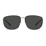 Polaroid Black Metal Sunglasses