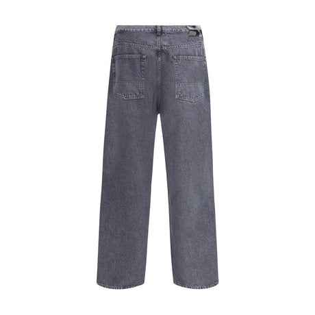 Our Legacy Black Cotton Relaxed Fit Jeans