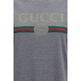 Gucci Gray Cotton T-Shirt