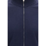 Brunello Cucinelli Blue Cotton Cardigan