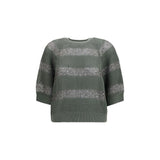Brunello Cucinelli Bicolor Cotton Sweatshirt