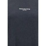 Alexander Wang Gray Cotton T-Shirt