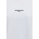 Alexander Wang White Cotton T-Shirt