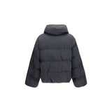 Balmain Black Viscose Full-Length Jacket