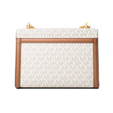 Michael Kors Beige Canvas Shoulder Bag