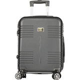 Laura Biagiotti Black Polyurethane Women's Travel Bag