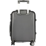 Laura Biagiotti Black Polyurethane Women's Travel Bag