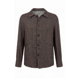 Malo Grey Linen Men's Jacket