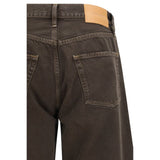 Sunflower Brown Cotton Relaxed Fit Jeans