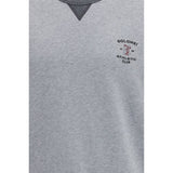 Brunello Cucinelli Gray Cotton Sweatshirt