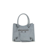 Balenciaga Blue Lamb Ovis Aries Aries Shoulder Bag