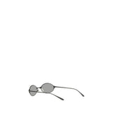 Alexander McQueen Gray Metal Sunglasses
