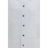Brunello Cucinelli White Linen Shirt