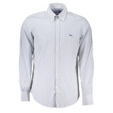Harmont & Blaine Blue Cotton Men's Shirt