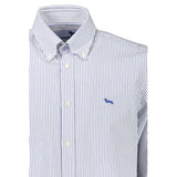 Harmont & Blaine Blue Cotton Men's Shirt