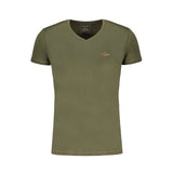 Aeronautica Militare Verde Cotton Men's T-Shirt