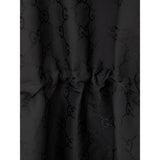 Gucci Black Polyester Trench Coat