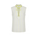 Malo White Cotton Women Shirt