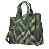 Burberry Green Fabric Handbag