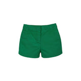 Malo Green Cotton Womens Shorts