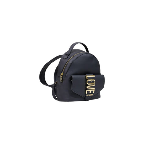 Love Moschino Black Polyethylene Backpack