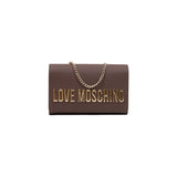 Love Moschino Brown Polyethylene Handbag