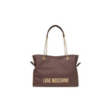 Love Moschino Brown Polyester Handbag