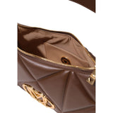 Love Moschino Brown Polyethylene Handbag