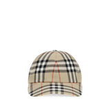 Burberry Beige Cotton Cap (Baseball Hat)