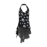Alexander McQueen Black Silk Scarf