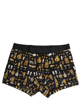 Dolce & Gabbana Black Gold Cocktail Regular Boxer Underwear