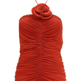 Magda Butrym Multicolor Viscose Cocktail Dress