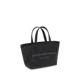 Alexander Wang Gray Cotton Shoulder Bag