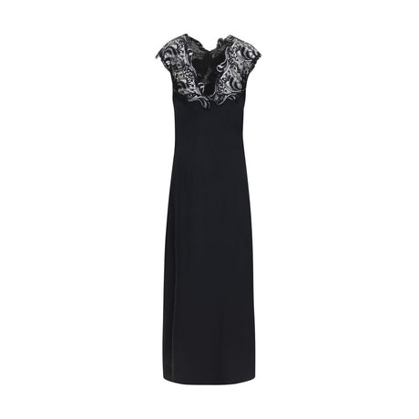 Ferragamo Black Silk Cocktail Dress
