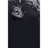 Ferragamo Black Silk Cocktail Dress