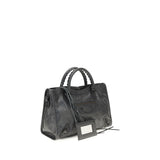 Balenciaga Gray Lamb Ovis Aries Aries Shoulder Bag