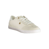 Tommy Hilfiger White Polyurethane Women's Sneaker
