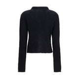 Our Legacy Black Alpaca Vicugna Pacos Polo Shirt