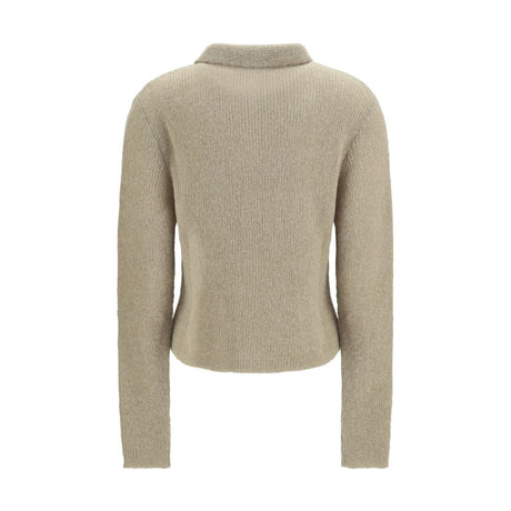Our Legacy Beige Alpaca Vicugna Pacos Polo Shirt