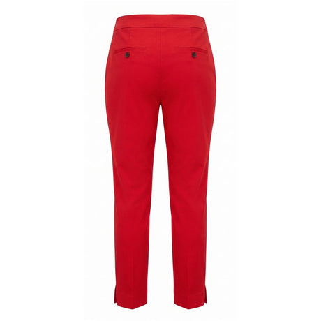 Malo Red Cotton Women Pants
