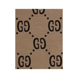 Gucci Brown Silk Scarf
