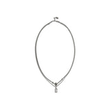 Alexander McQueen Silver Brass Necklace