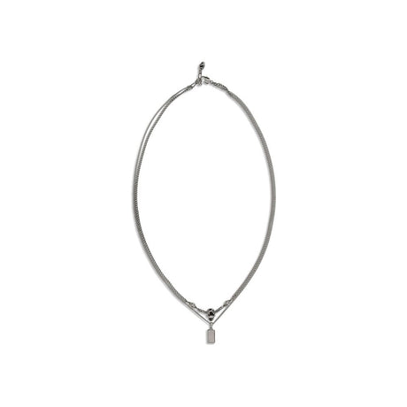 Alexander McQueen Silver Brass Necklace