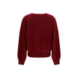 Lisa Yang Bordeaux Cashmere Sweater