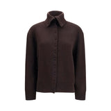 Lisa Yang Brown Cashmere Cardigan
