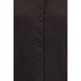 Lisa Yang Brown Cashmere Cardigan