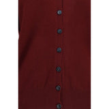 Lisa Yang Bordeaux Cashmere Cardigan