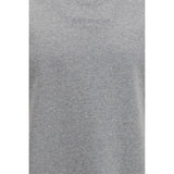 Balmain Gray Cotton T-Shirt