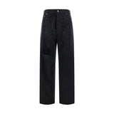 Golden Goose Black Cotton Casual Pants