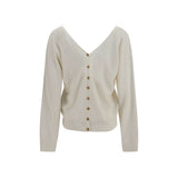Lisa Yang Beige Cashmere Cardigan